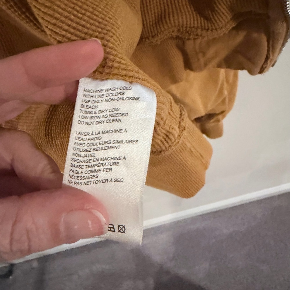 BDG Mustard Hoodie Jacket - Picture 3 of 4